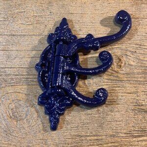 One Swivel Wall Hook BLUE 6 1/2" tall Set of One (1) 01758 BLUE